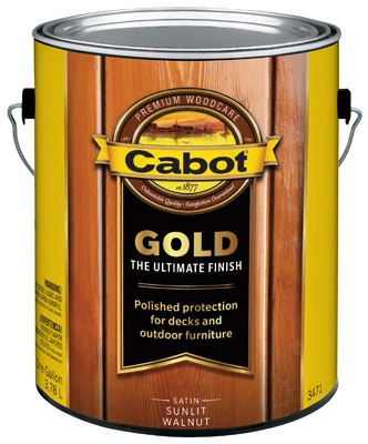 Gold Ultimate Wood Finish, Sunlit Walnut, 1-Gallon