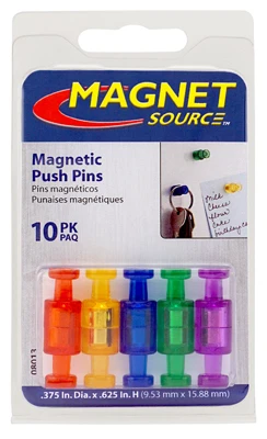 Push Pin Magnets, 10-Ct.