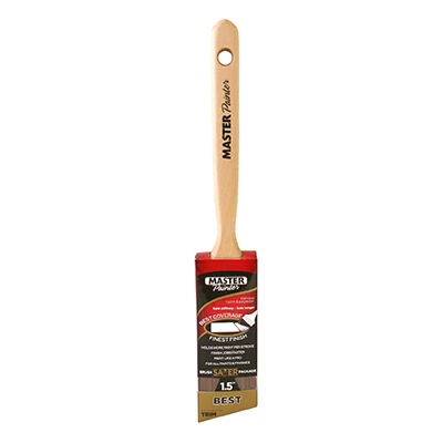 Angle Sash Paint Brush 1.5 Inch with Durable Bristles for Precision Painting