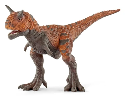 Red & Purple Toy Carnotaurus Dinosaur Model For Ages 3 And Up