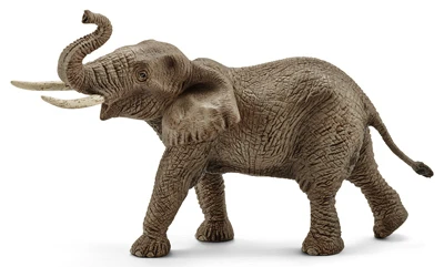 Gray Toy Adult African Elephant, Ages 3 & Up