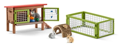 Toy Rabbit Hutch For Ages 3 And Up - Model 42420