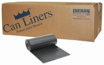 Trash Can Liners, Black, 55-Gal., 50-Ct.