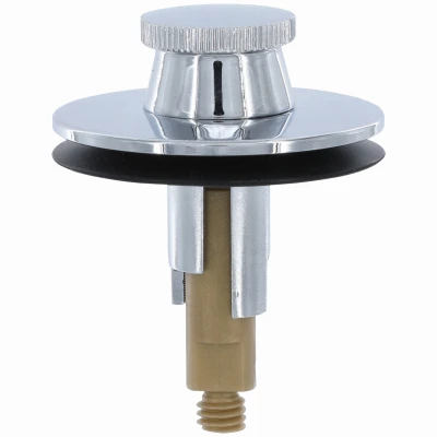 Chrome Finish Drain Stopper for Bathroom or Kitchen Sink