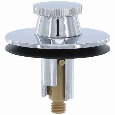 Chrome Finish Drain Stopper for Bathroom or Kitchen Sink