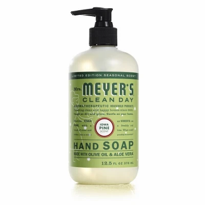Liquid Hand Soap, Holiday Iowa Pine Scent, 12.5 oz.