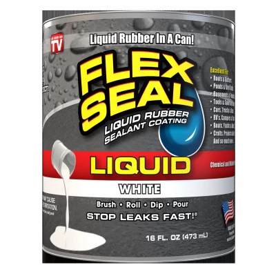 16OZ WHT Flex Seal