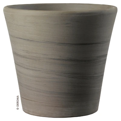 8-inch 2-tone Graphite Clay Pot, Model 3r21jp99z