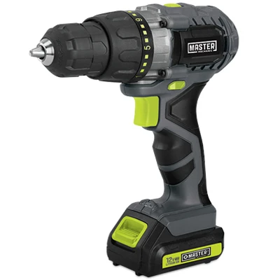 12-Volt Cordless Drill, 3/8-In., Lithium-Ion Battery