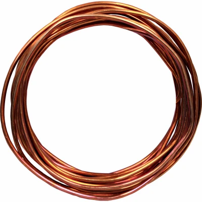 Solid Copper Grounding Wire, #6, 15 Ft.