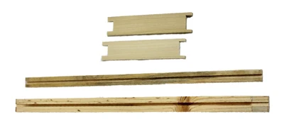 Unassembled Honey Beehive Wooden Frame - Langstroth Design, Usa Made