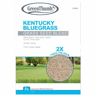 Kentucky Bluegrass Seed Mix, 7 Lbs., Covers 3,500 Sq. Ft.