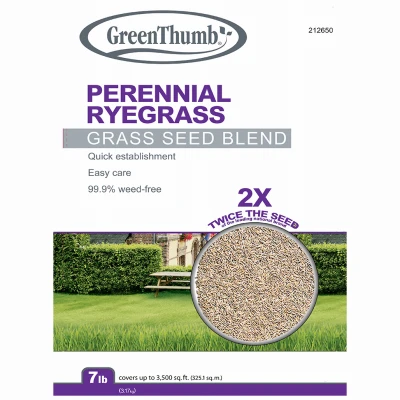 Perennial Ryegrass Seed Mix, 7 Lbs., Covers 960 Sq. Ft.