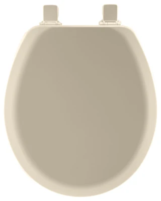 Bone RND WD Toilet Seat