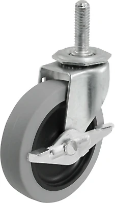 3" GRY TPR Caster/Brake