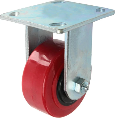 4" Poly Rigid Caster