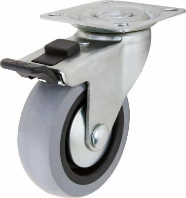 3"GRY Swiv Caster/Brake