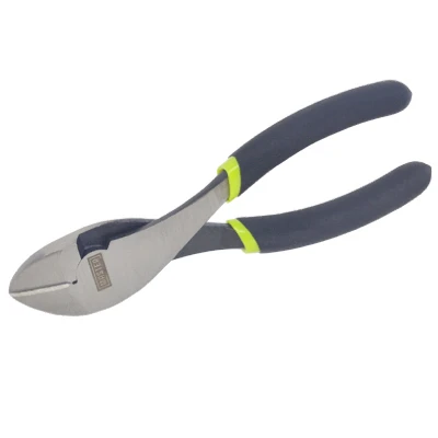 Diagonal Cutting Pliers, Angled, 7 In.