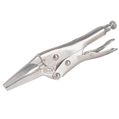 Locking Pliers, Long Nose, 6 In.