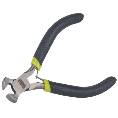 End Nipper Mini Pliers, 4.5 Inch Length, Precision Cutting Tool