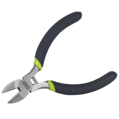 Diagonal Cutting Pliers, 5 Inch, High Carbon Steel Blades, Ergonomic Handle