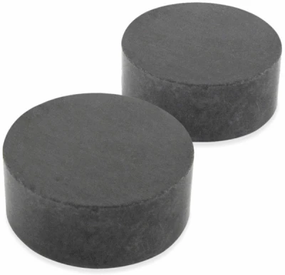 Ceramic Disc Magnet, 5 x 1.875-In., 10-Pc.