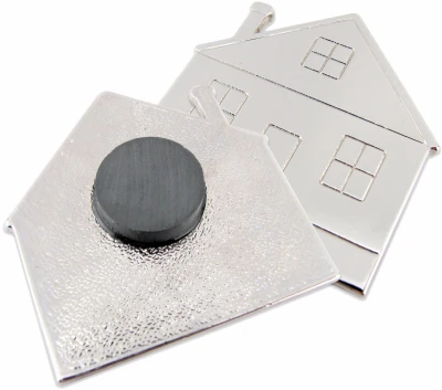 Ceramic Disc Magnet, 1 x 1.56-In., 6-Pc.