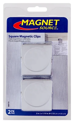 Ceramic Magnetic Clips, Large, 2-Pk.