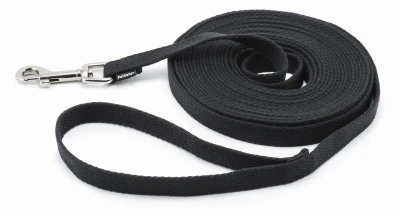 Training Dog Lead, Black, 5/8 In. x 20 Ft.