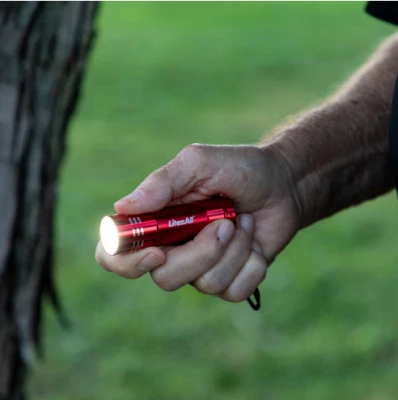 COD LED Flashlight Assorted Colors Durable Portable Handheld Light