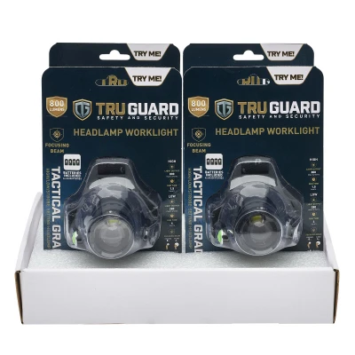 800 Lumen Tactical Headlamp With Adjustable Strap And Multiple Light Modes