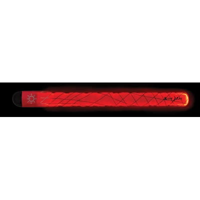SlapLit Red LED Slap Wrist Wrap for Visibility and Safety