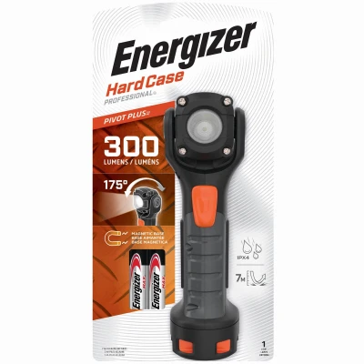 Hardcase Professional Pivot Plus Swivel Head Flashlight