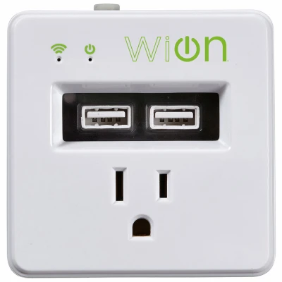 Wi-Fi Receptacle and USB Charger