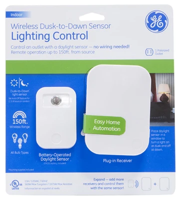 Dusk To Dawn Sensor Lighting Control