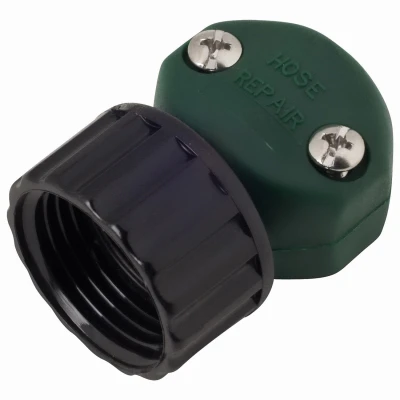 3/8 to 5/8 In. Female End Hose Mender, Polymer