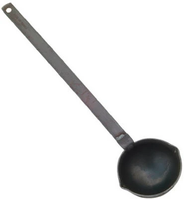 Steel Solder Ladle, 3 Inch Diameter, Durable Construction for Precise Soldering
