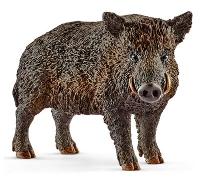 Wild Boar Toy Animal Figure, Ages 3 & Up
