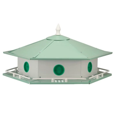6-room Purple Martin Bird House, Model Ah-6d, Aluminum Construction