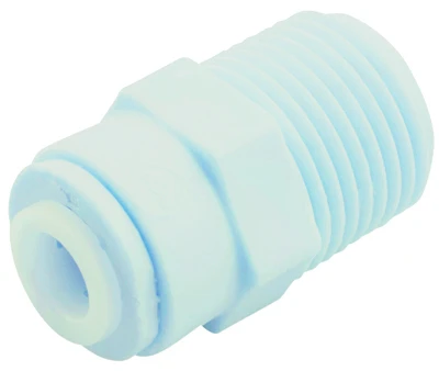 PEX Quick-Connect Pipe Adapter, 1/4 OD x 3/8 In. MIP