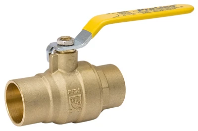 Ball Valve, Solder, 3/4 In.