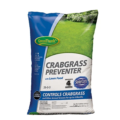 Crabgrass Preventer Plus Lawn Food, 26-0-3 Formula, 5,000 Sq. Ft. Coverage