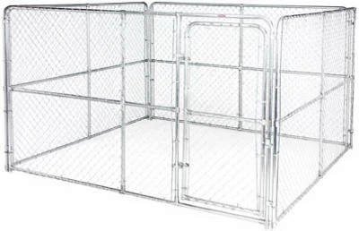 Dog Kennel System Gold Series, 10 x 10 x 6 Ft.