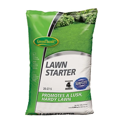 Lawn Starter Fertilizer 20-27-5, Covers 5,000 Square Feet