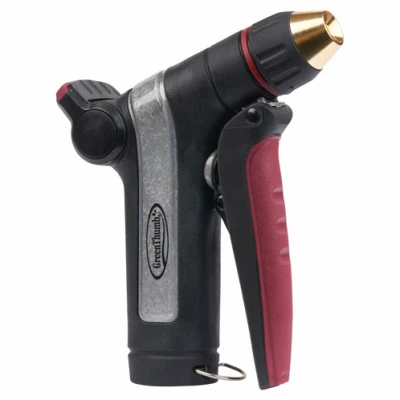 Watering Hose Nozzle, Front-Trigger, Heavy-Duty