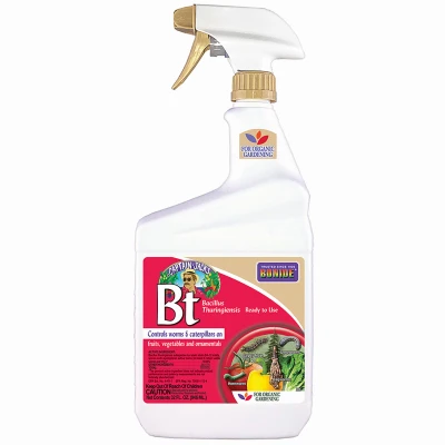 Captain Jack's Bacillus Thuringiensis BT Organic Worm & Caterpillar Control, 32 oz. Spray