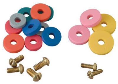 Faucet Washer Kit, Flat, 14-Pk.