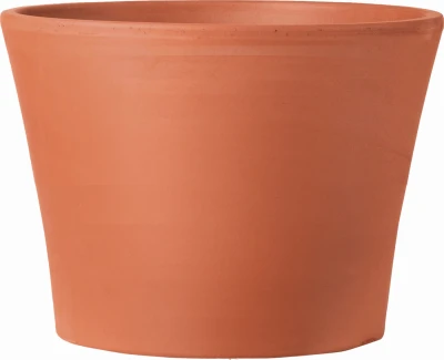 Terracotta Clay Planter, Red, 7.7 In.