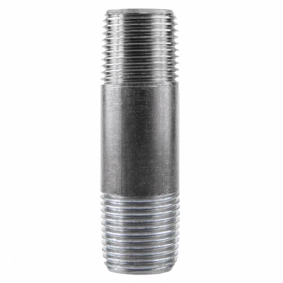 3/8 x 2 In. Black Pipe Nipple