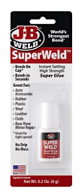 SuperWeld Super Brush-On Glue, 6-grams